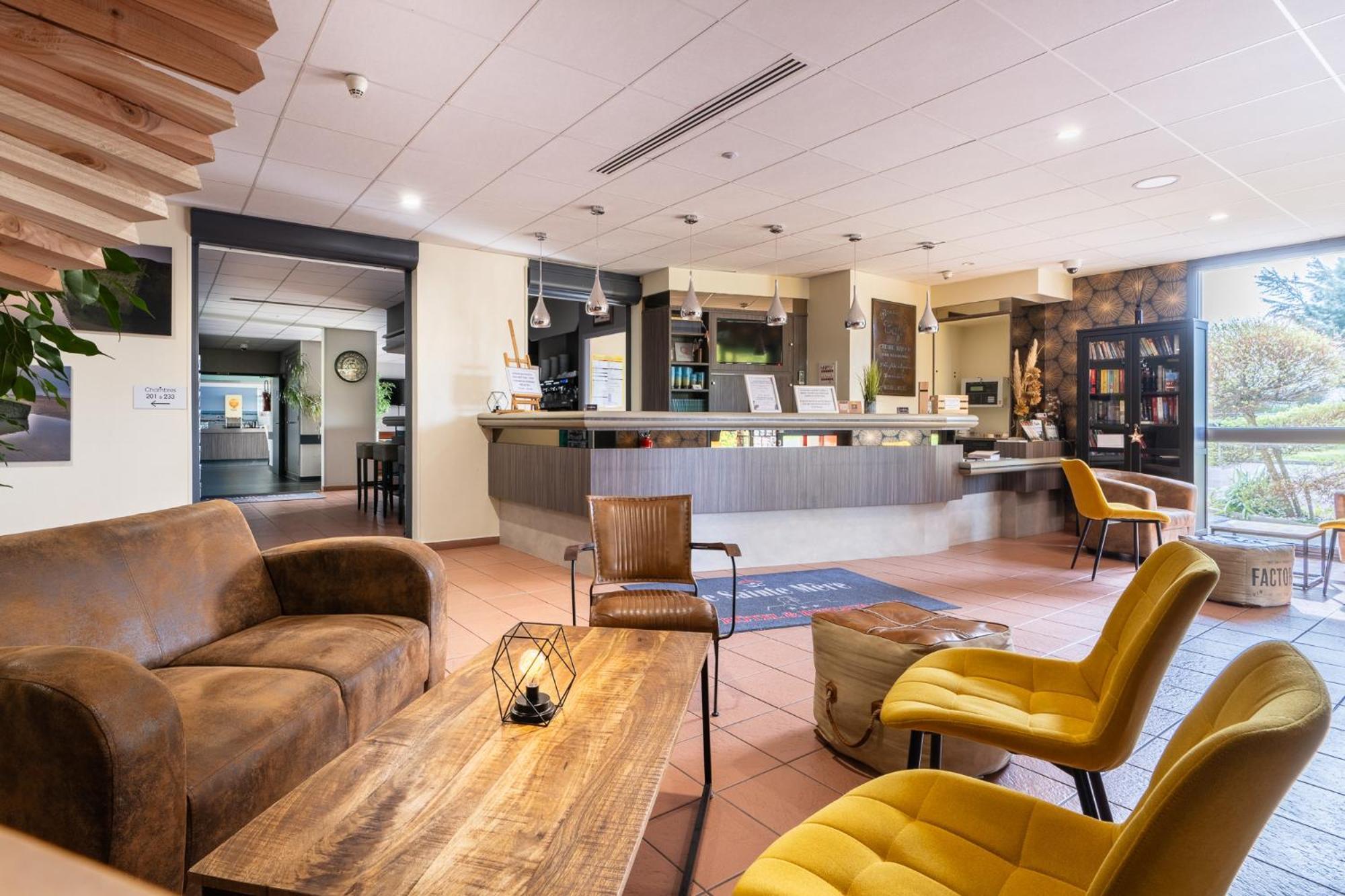 Logis Hotel Restaurant Le Sainte Mere Екстериор снимка